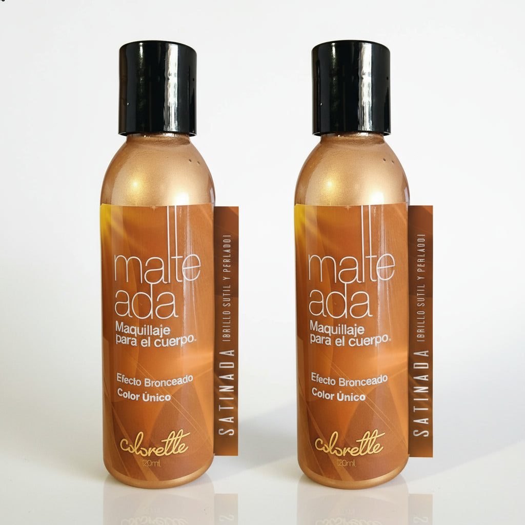SATINADA X2 - Malteada, Maquillaje para el cuerpo
