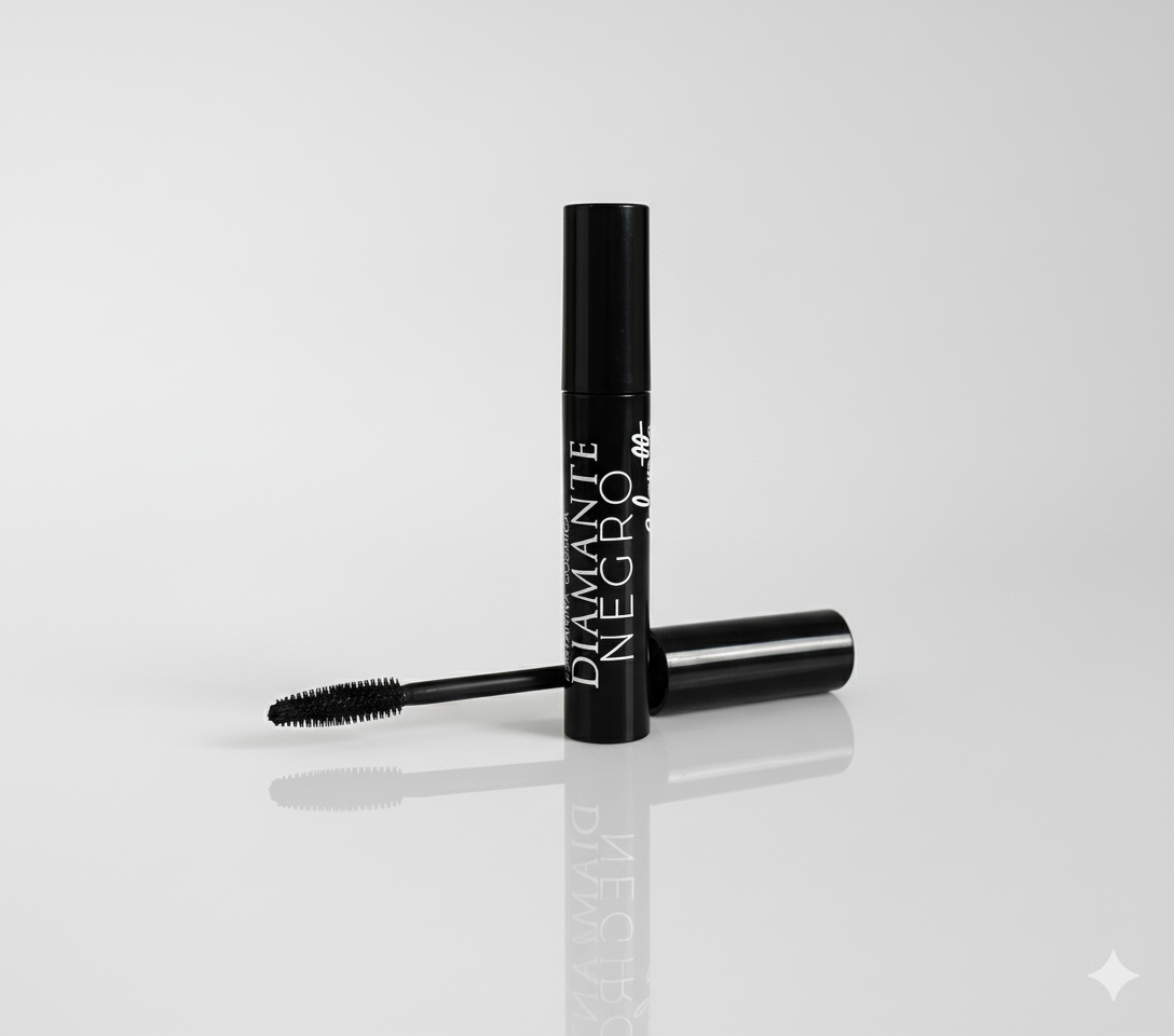PESTAÑINA DIAMANTE NEGRO, efecto tubing